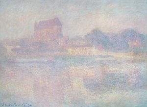 La chiesa di Vernon, nebbia, 1884